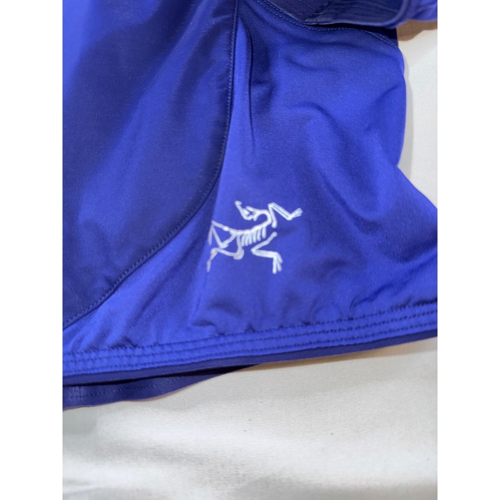 Arcteryx Womens Blue Full Zip Performance Training Jacket Mock Neck Medium - Picture 4 of 7